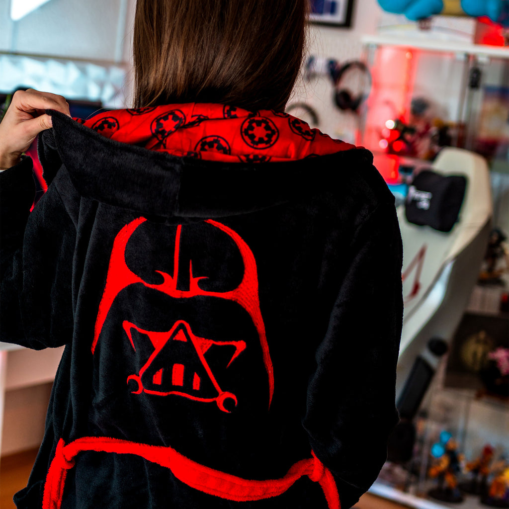 Produktbild Star Wars - Darth Vader Bademantel schwarz-rot