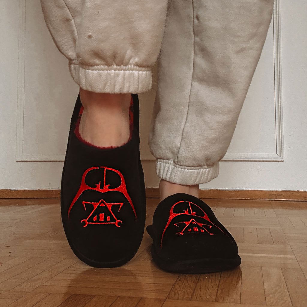 Produktbild Star Wars - Darth Vader Pantoffeln schwarz-rot