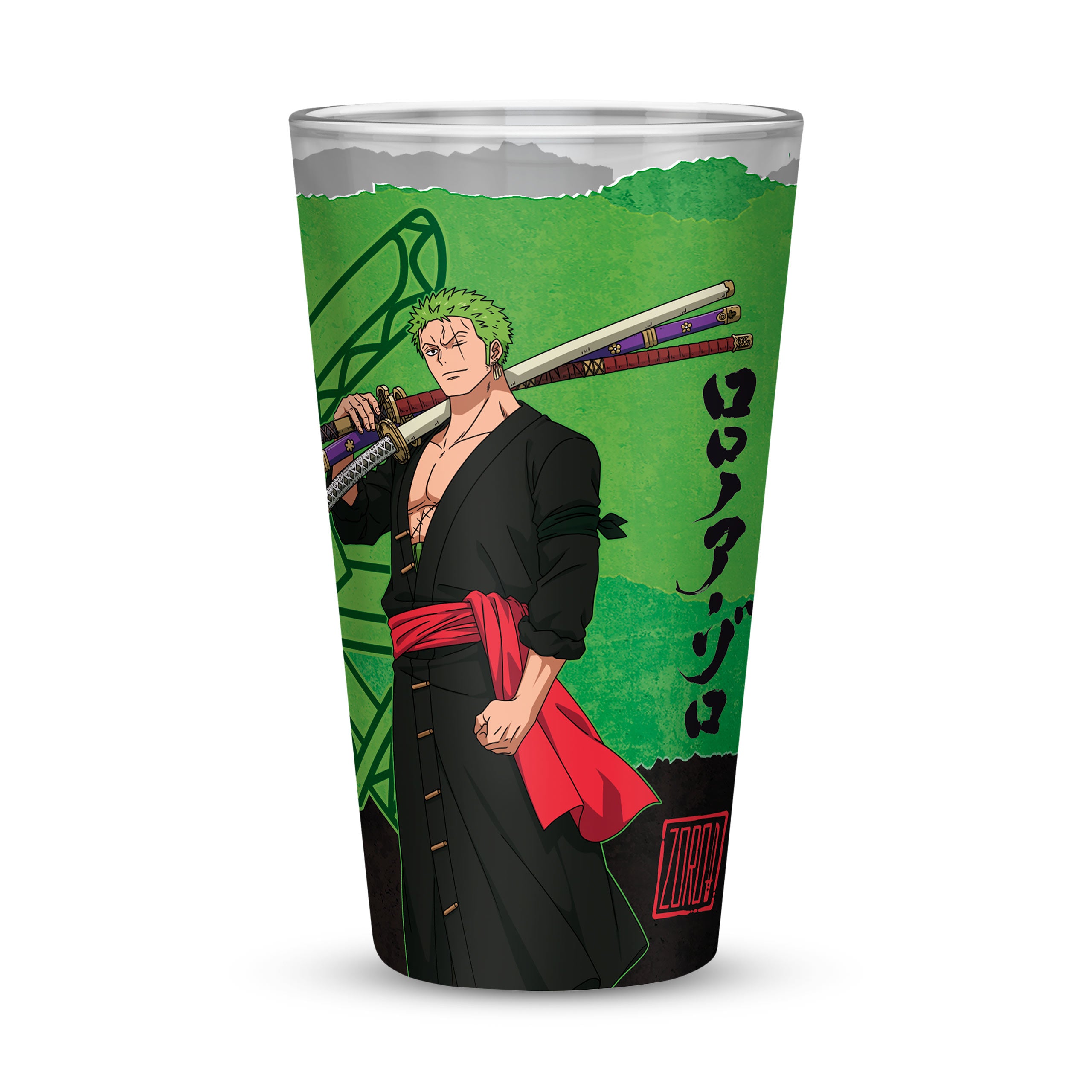 Produktbild One Piece - Roronoa Zoro Glas