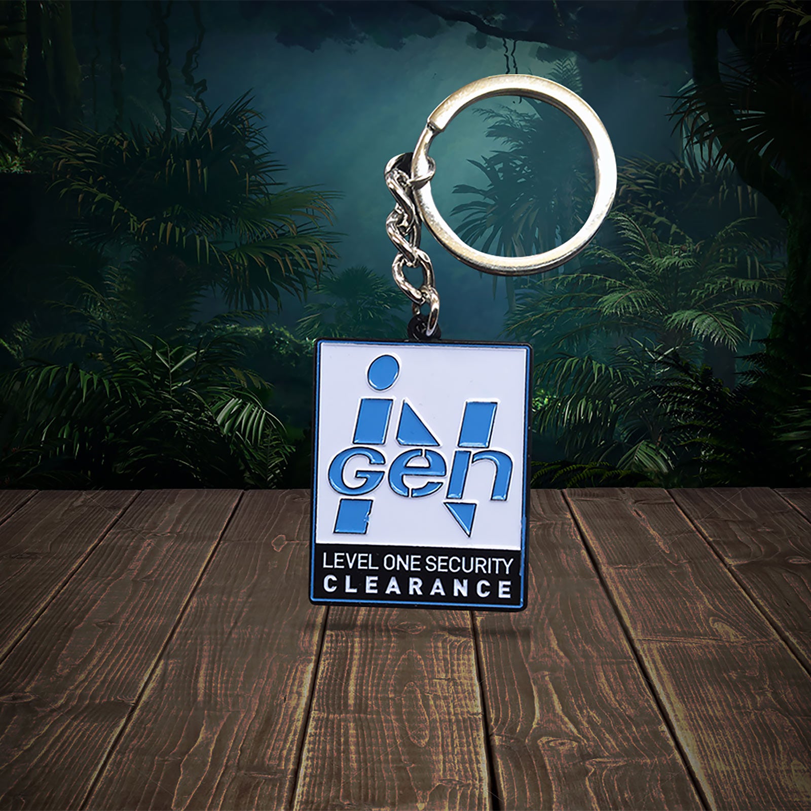 Produktbild Jurassic Park - InGen Schlüsselanhänger limitiert