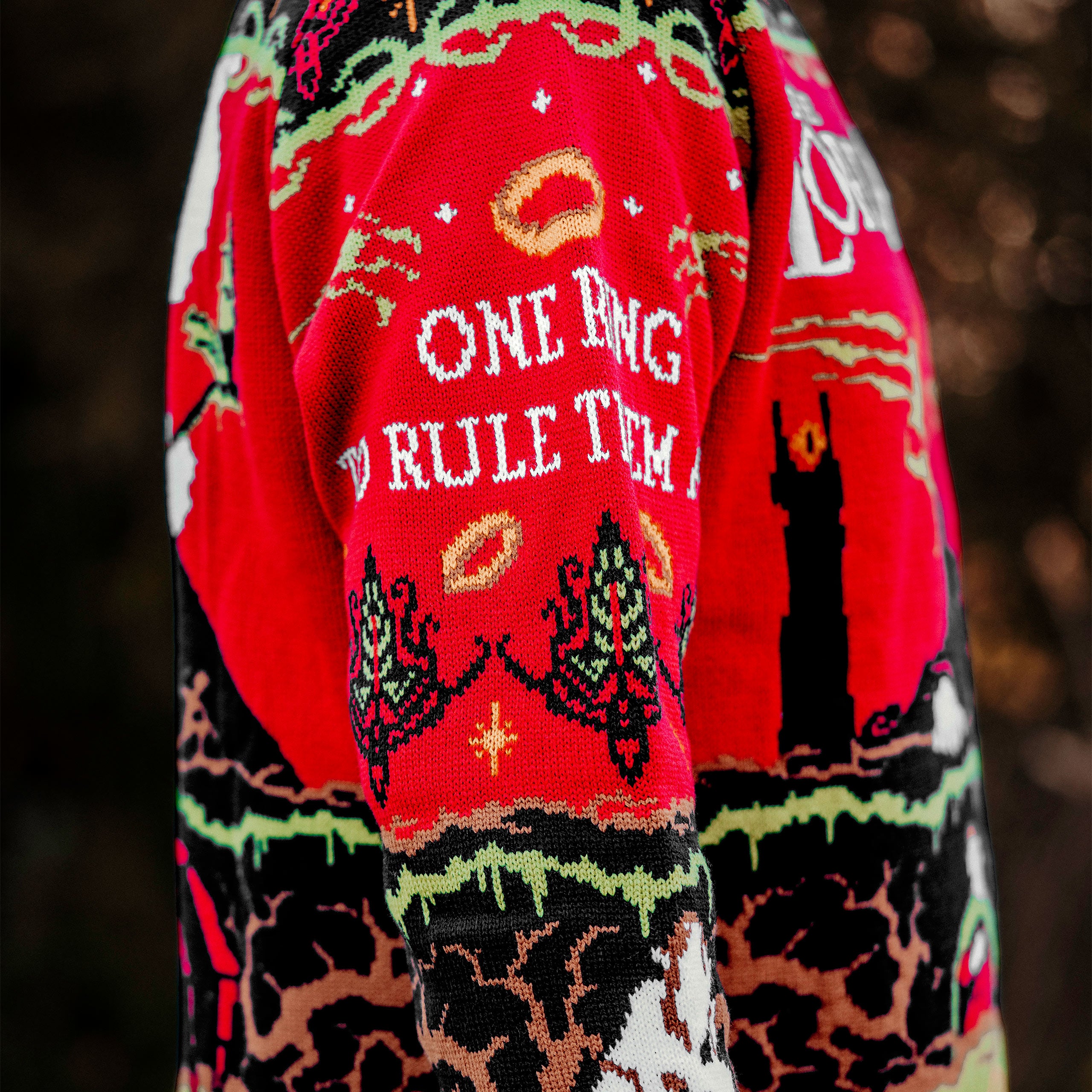 Produktbild Der Herr der Ringe - One Ring To Rule Them All Strickpullover