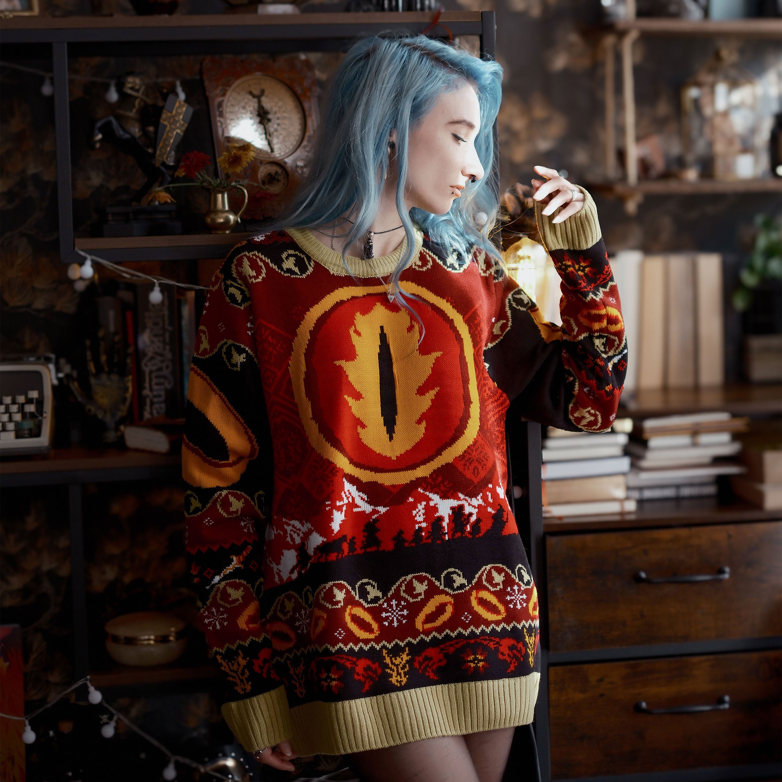 Produktbild Der Herr der Ringe - Der Eine Ring Strickpullover