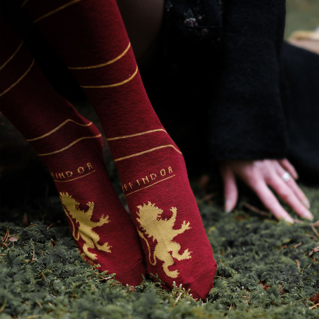 Produktbild Harry Potter - Gryffindor Overknee Strümpfe 2er Set