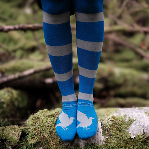 Produktbild Harry Potter - Ravenclaw Overknee Strümpfe 2er Set