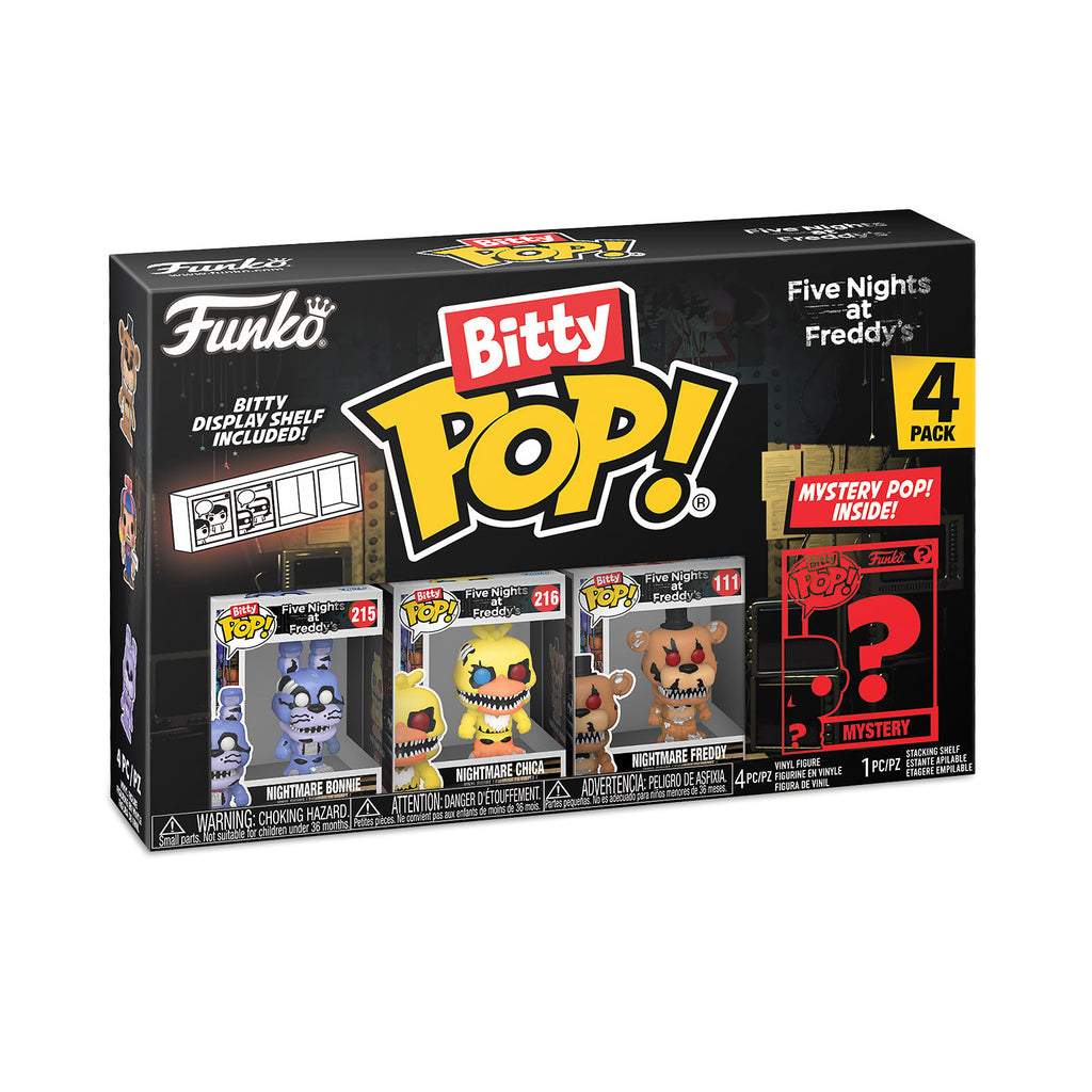 Produktbild Five Nights at Freddys - Funko Bitty Pop 4er Figuren Set Serie 4
