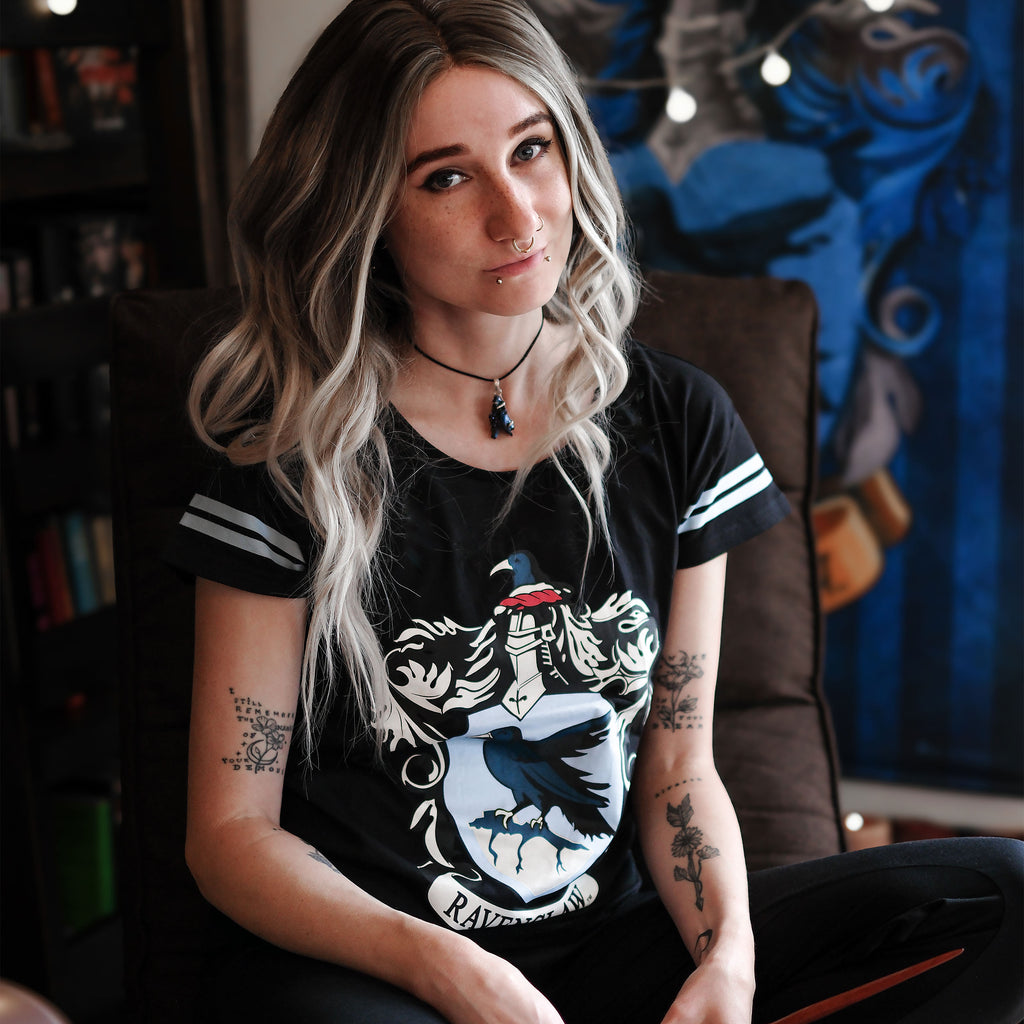 Produktbild Ravenclaw Wappen Pyjama schwarz - Harry Potter