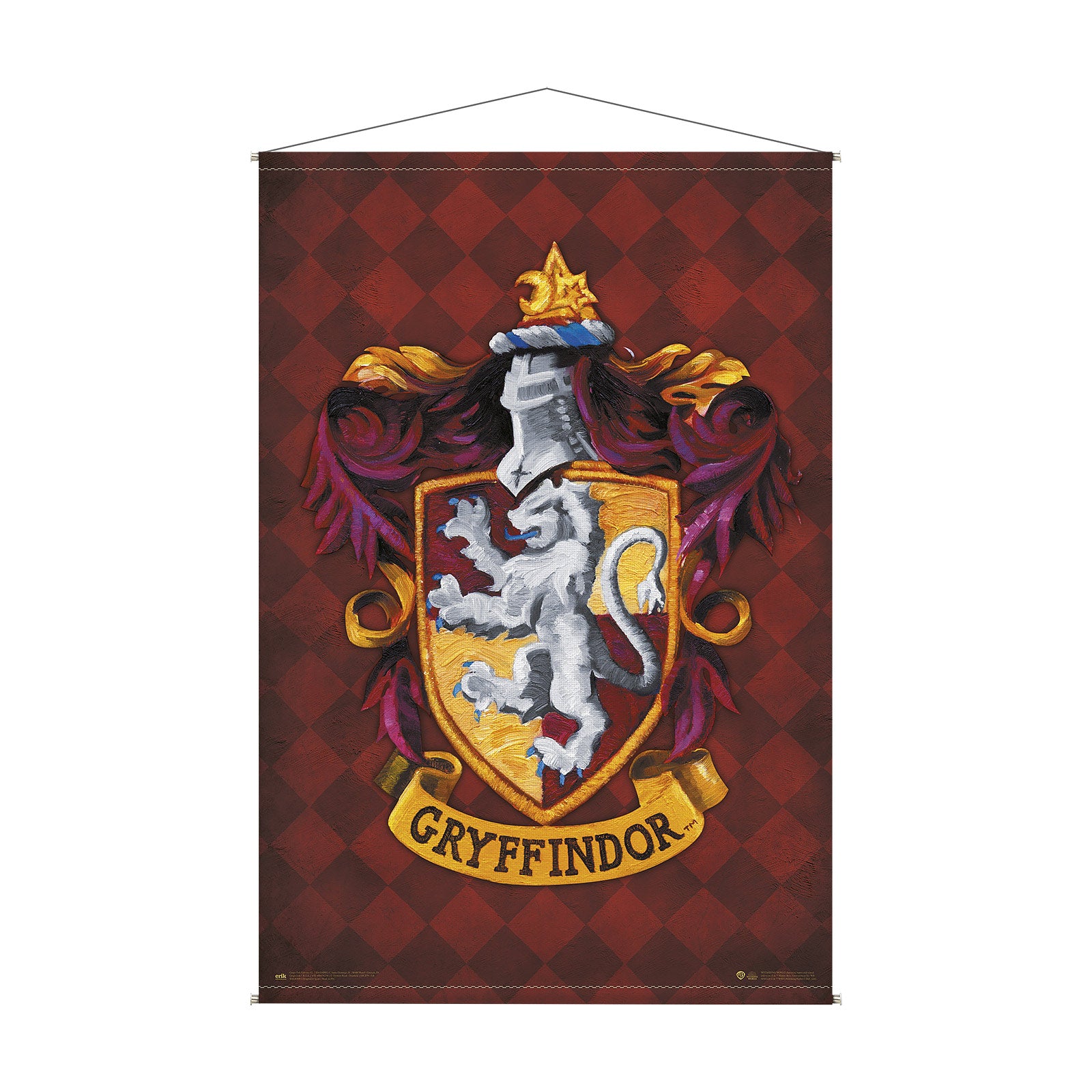 Produktbild Harry Potter - Gryffindor Wall Scroll