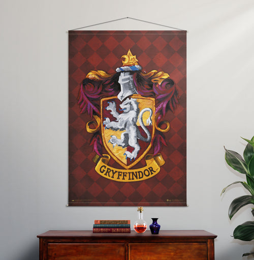 Produktbild Harry Potter - Gryffindor Wall Scroll