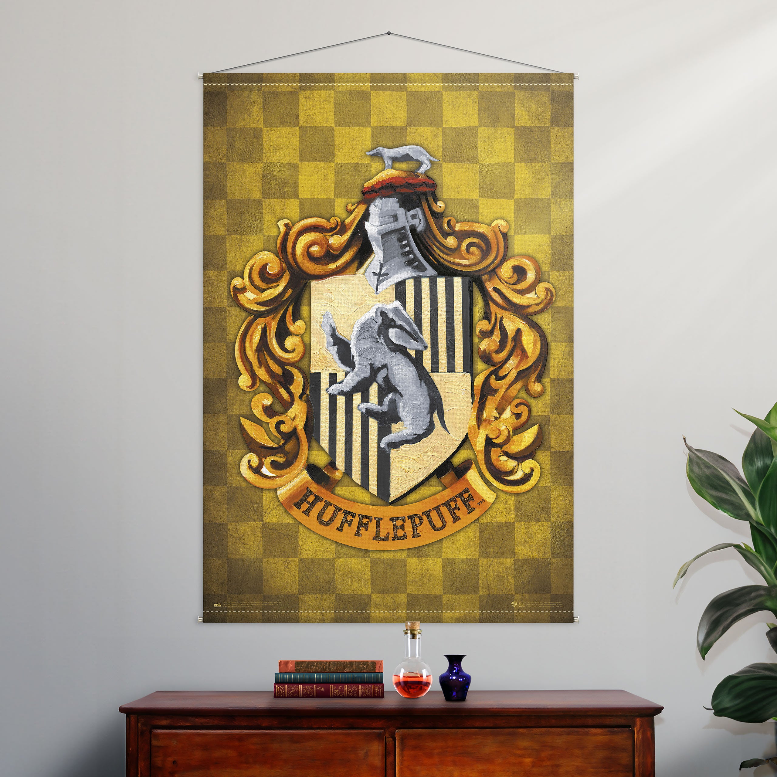 Produktbild Harry Potter - Hufflepuff Wall Scroll