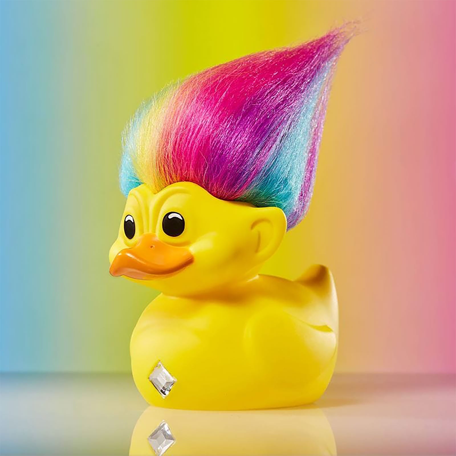 Produktbild Trolls - Rainbow Troll First Edition TUBBZ Deko Ente