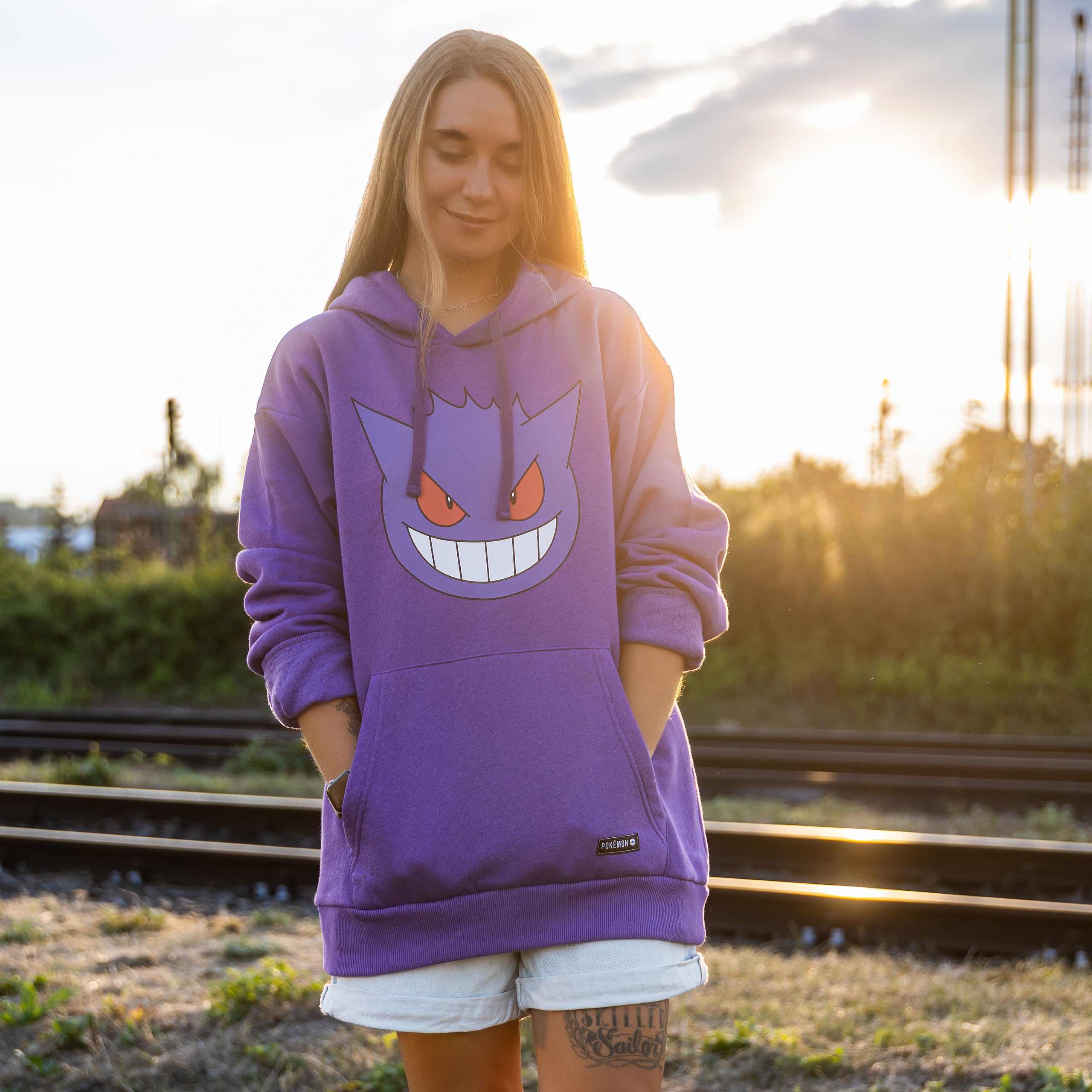 Produktbild Pokemon - Gengar Face Hoodie