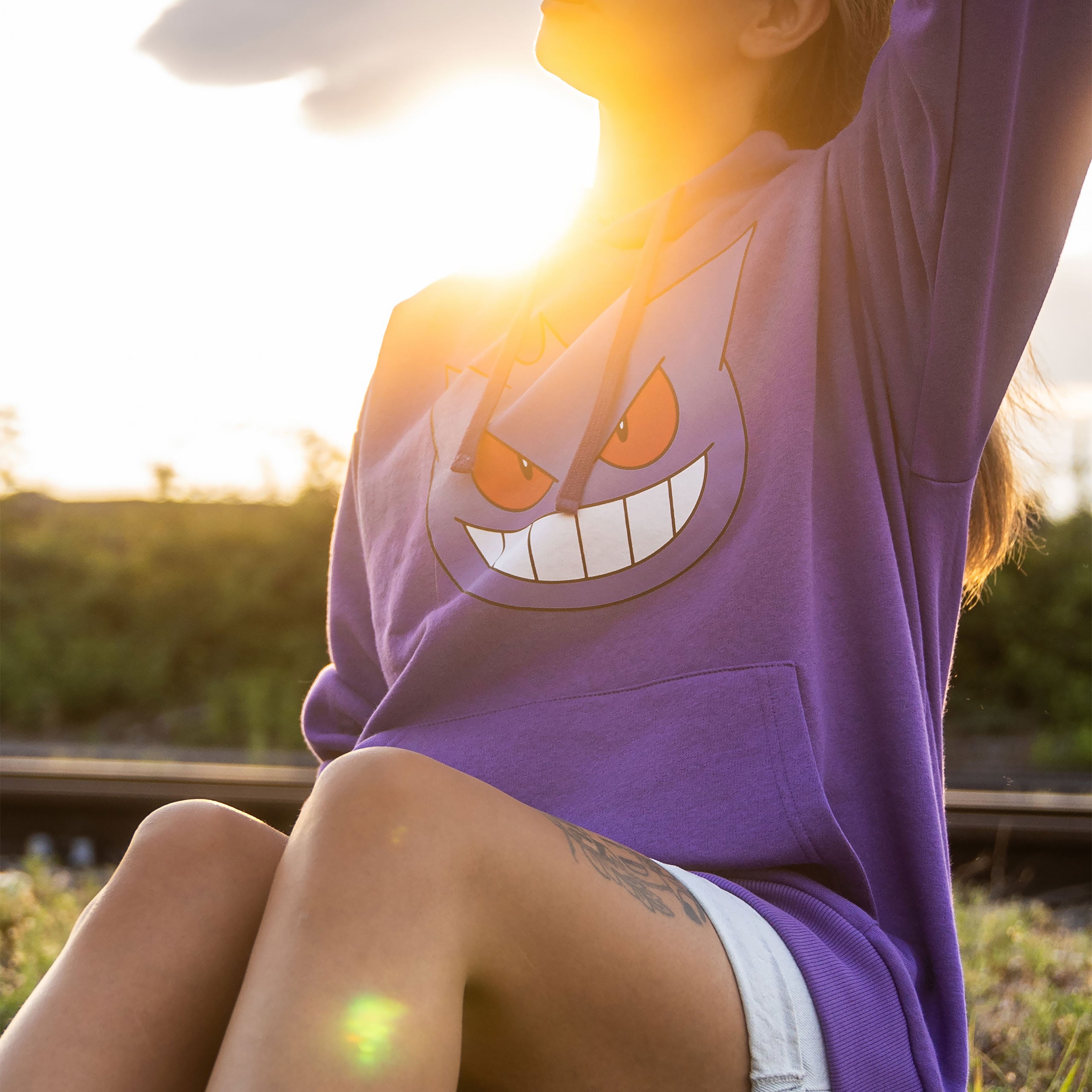 Produktbild Pokemon - Gengar Face Hoodie