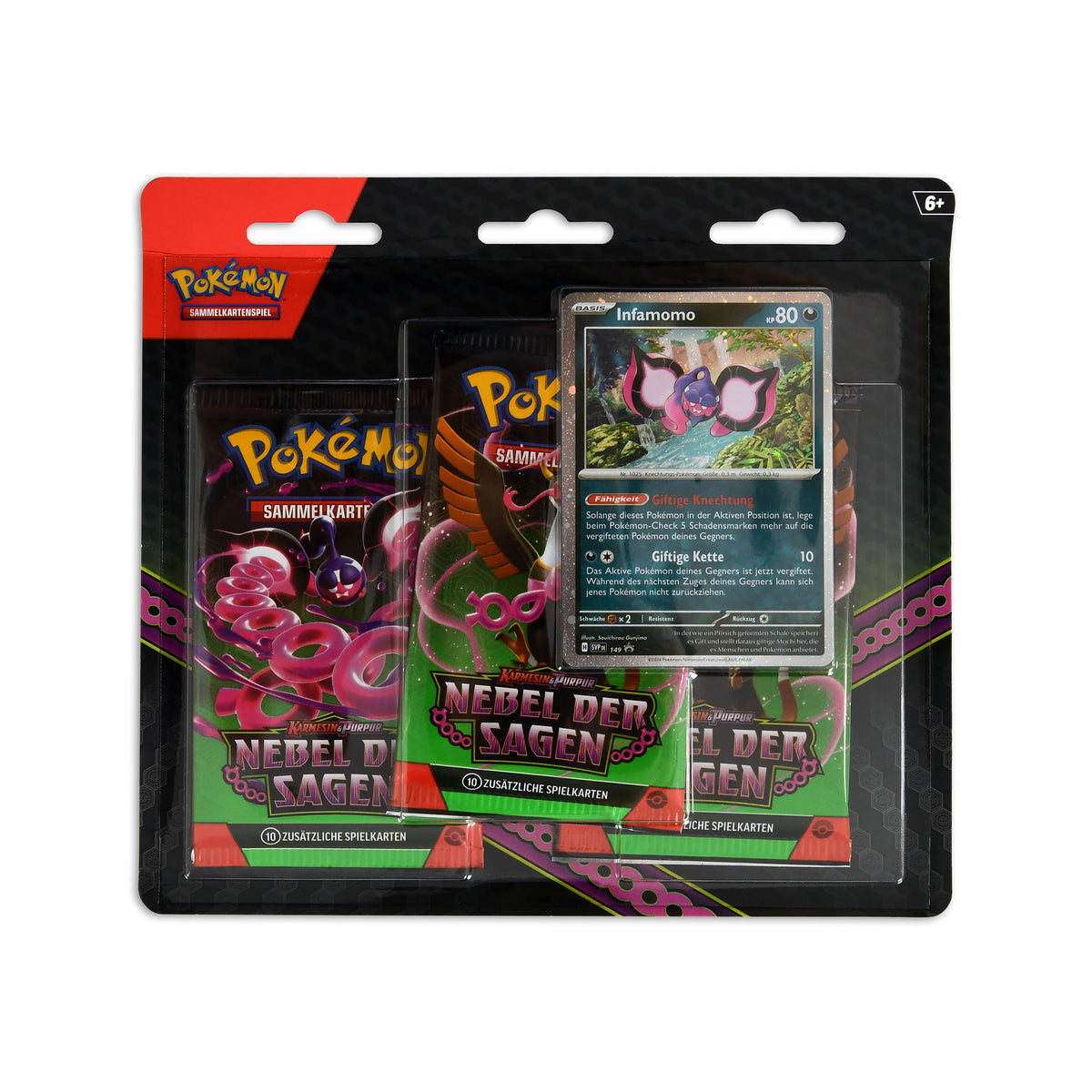 Product image Pokemon - Fog of Legends Mystery Collectible Cards Blister