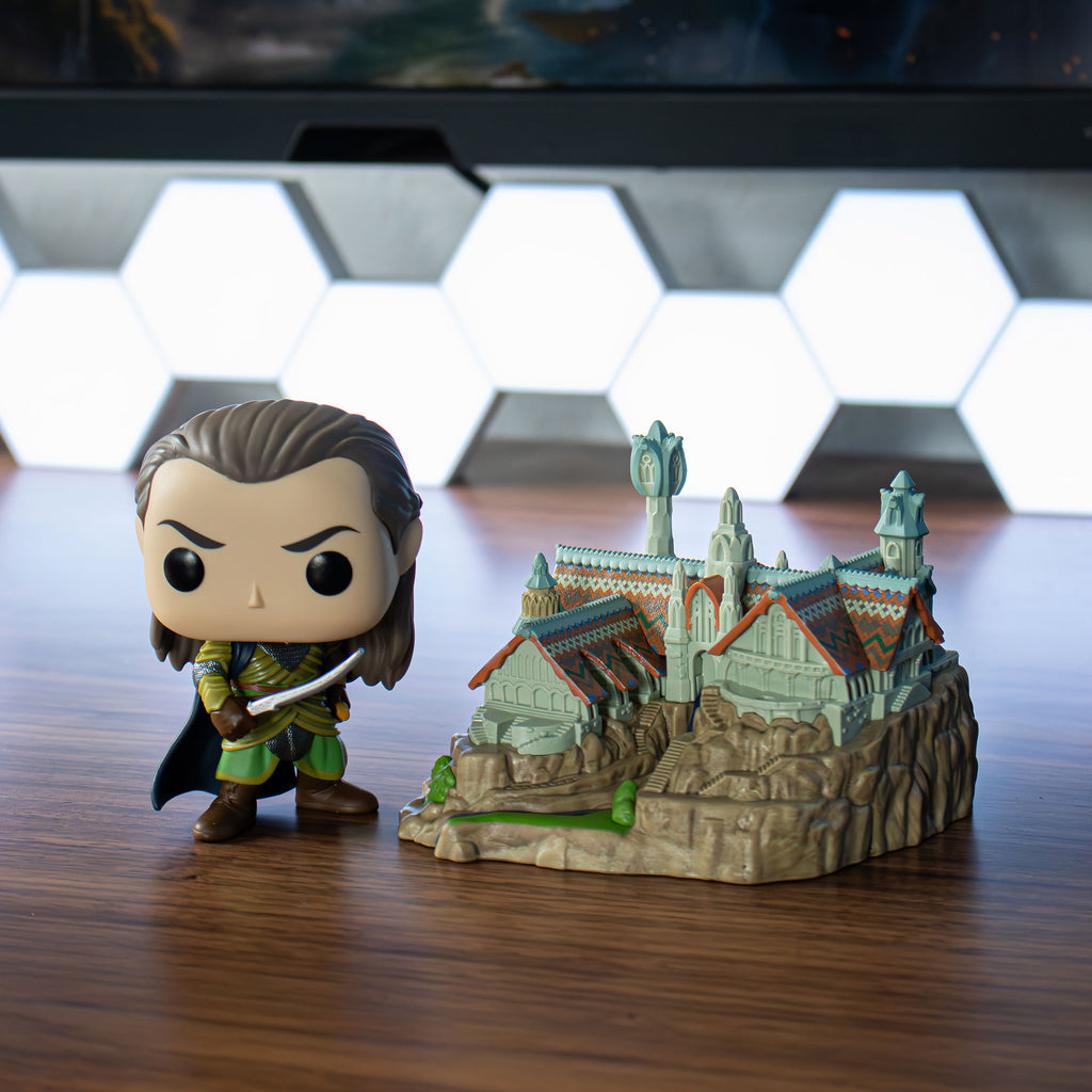 Produktbild Der Herr der Ringe - Elrond & Rivendell Funko Pop Diorama