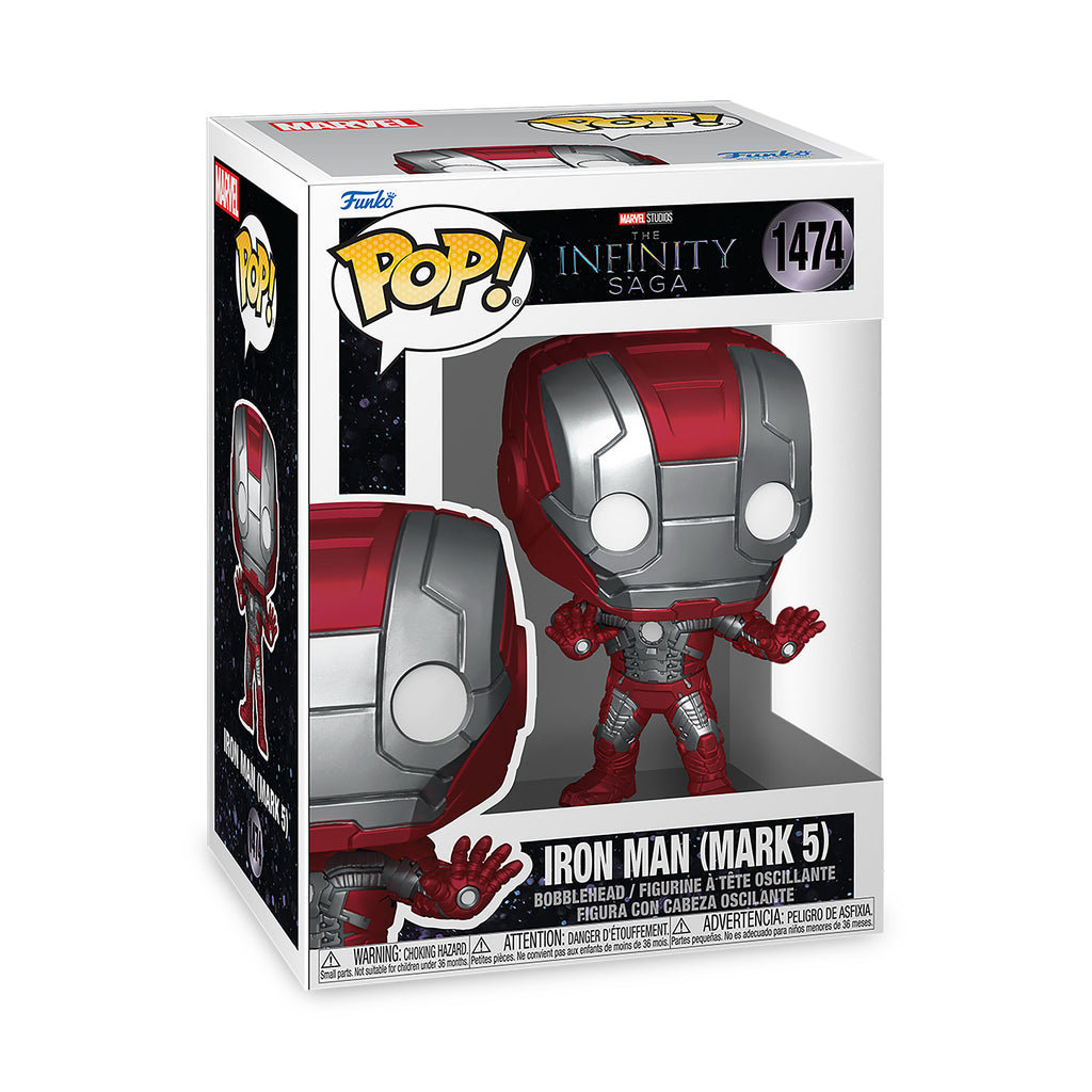 Produktbild Iron Man 2 - Mark 5 Funko Pop Wackelkopf-Figur