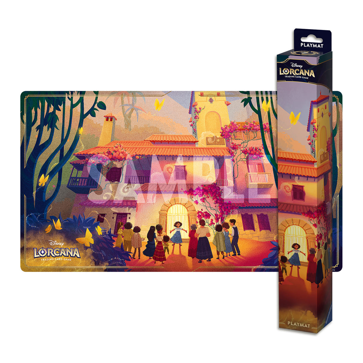 Produktbild Disney Lorcana Spielmatte Familie Madrigal - Himmelsleuchten Trading Card Game
