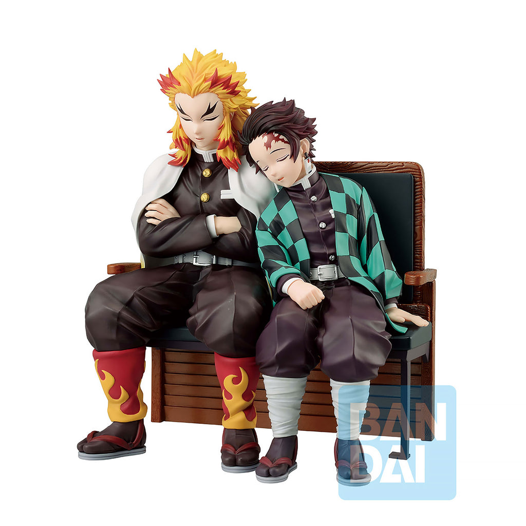 Demon Slayer - Tanjiro Kamado & Kyojuro Rengoku Locus Figurenset