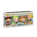 Produktbild One Piece - Refresh Funko Pocket Pop 4er Figuren Set