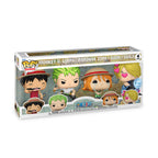 Produktbild One Piece - Refresh Funko Pocket Pop 4er Figuren Set