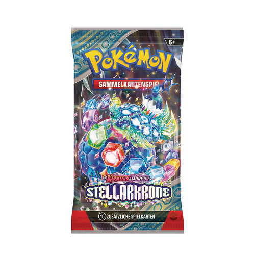 Produktbild Pokemon - Karmesin & Purpur Stellarkrone Sammelkarten Booster