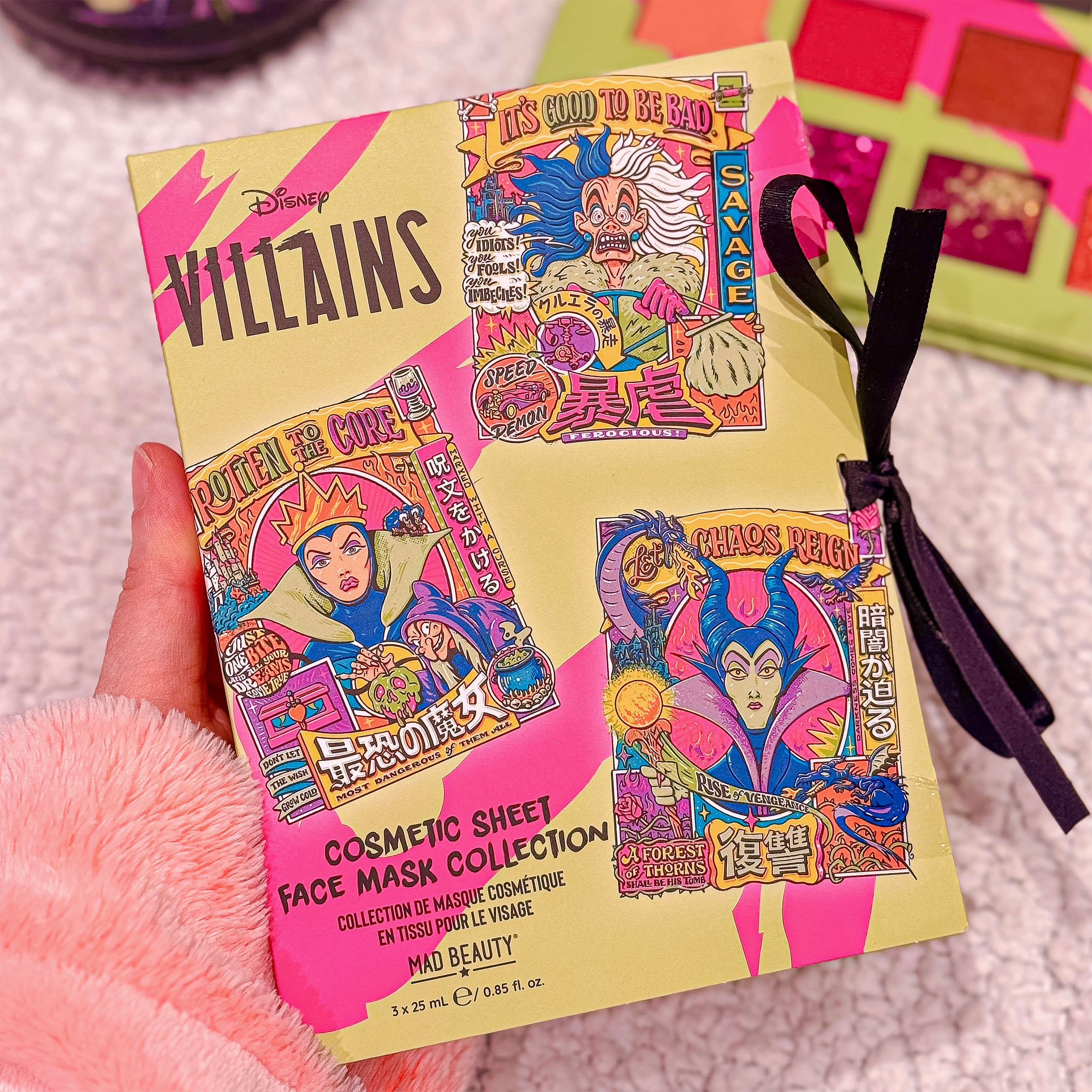 Produktbild Villains - Sheet Masken 3er Set