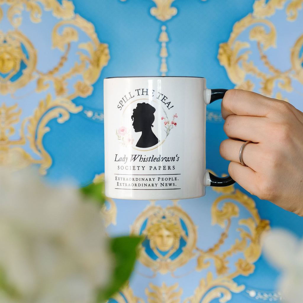 Produktbild Spill the Tea! Society Papers Tasse für Bridgerton Fans