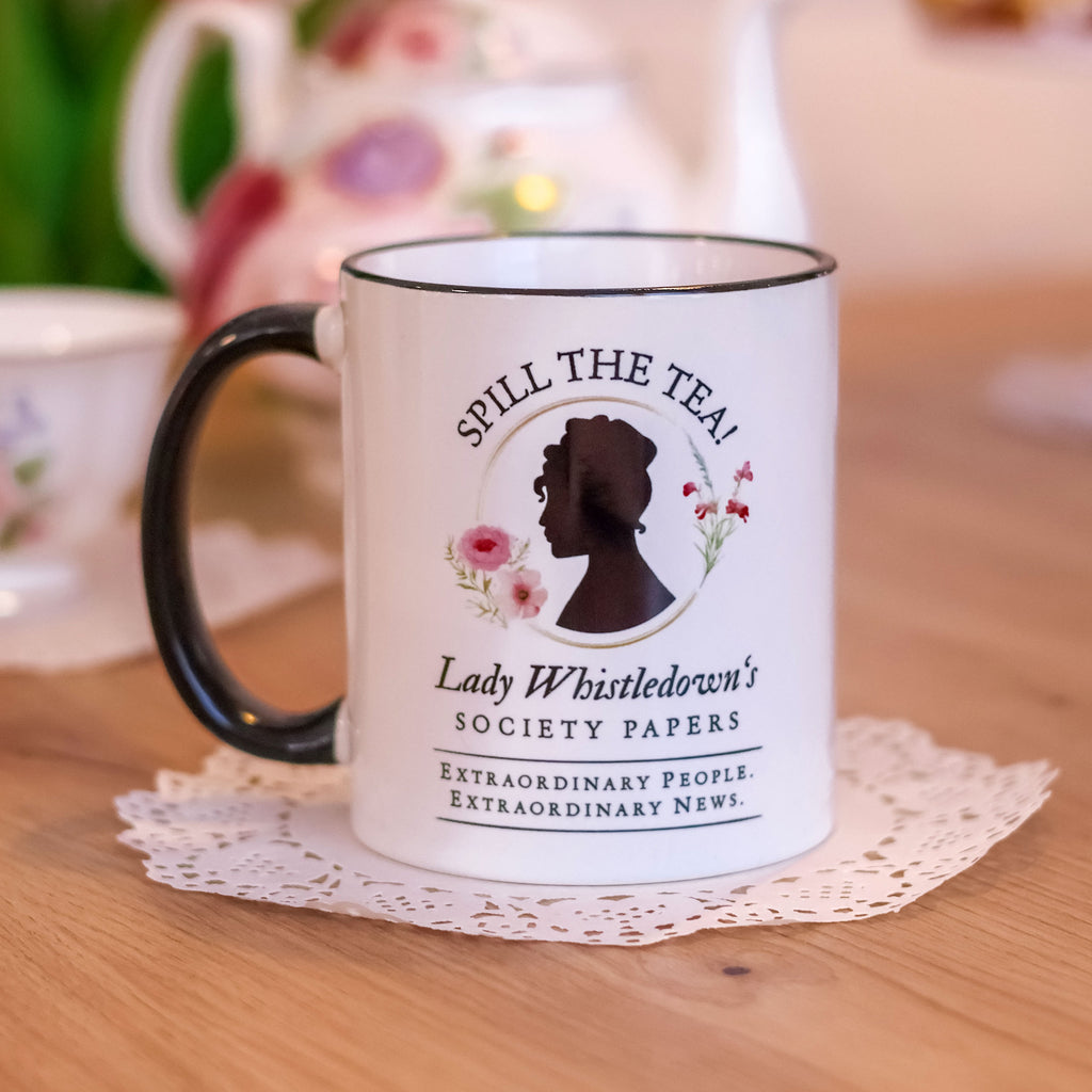 Produktbild Spill the Tea! Society Papers Tasse für Bridgerton Fans