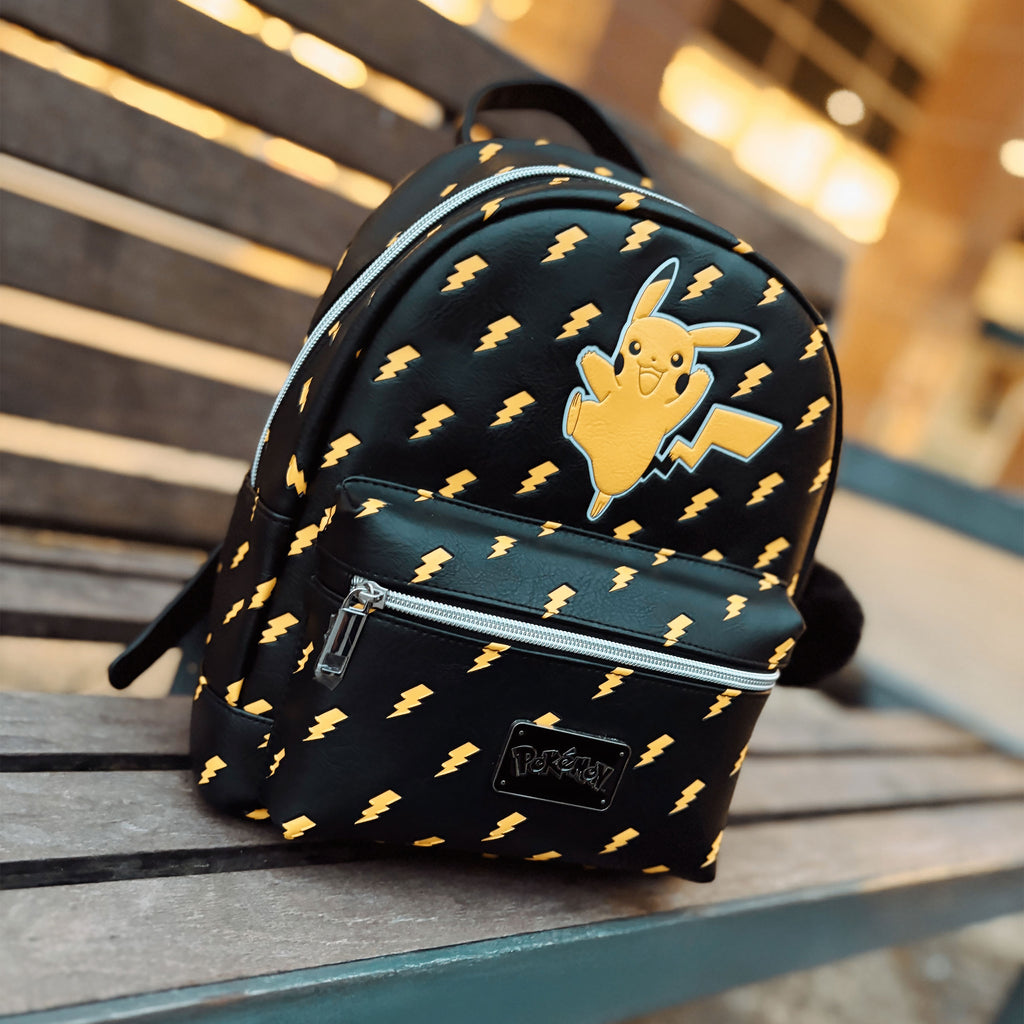 Pokemon - Pikachu Lightning Mini Rucksack schwarz