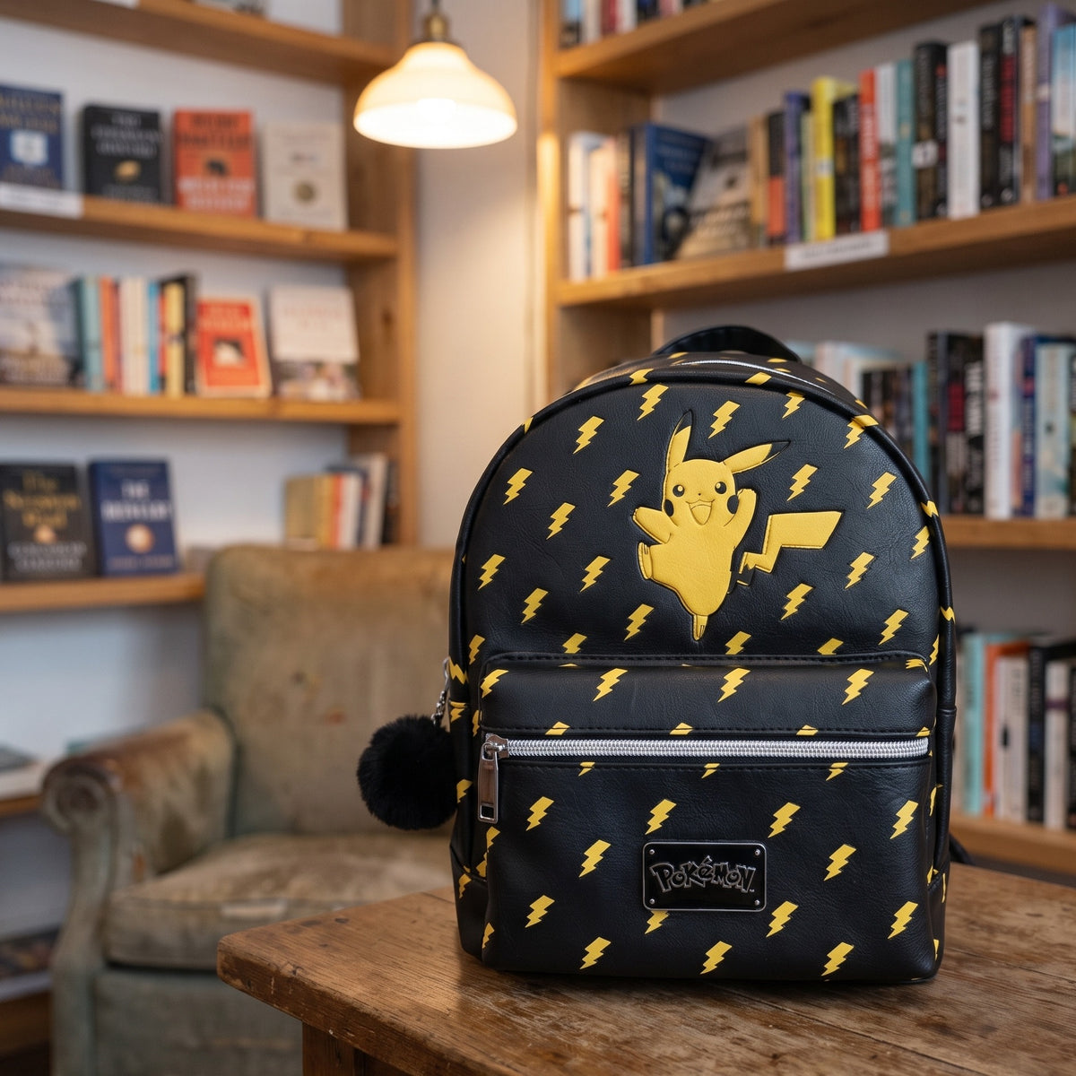 Produktbild Pokemon - Pikachu Lightning Mini Rucksack schwarz