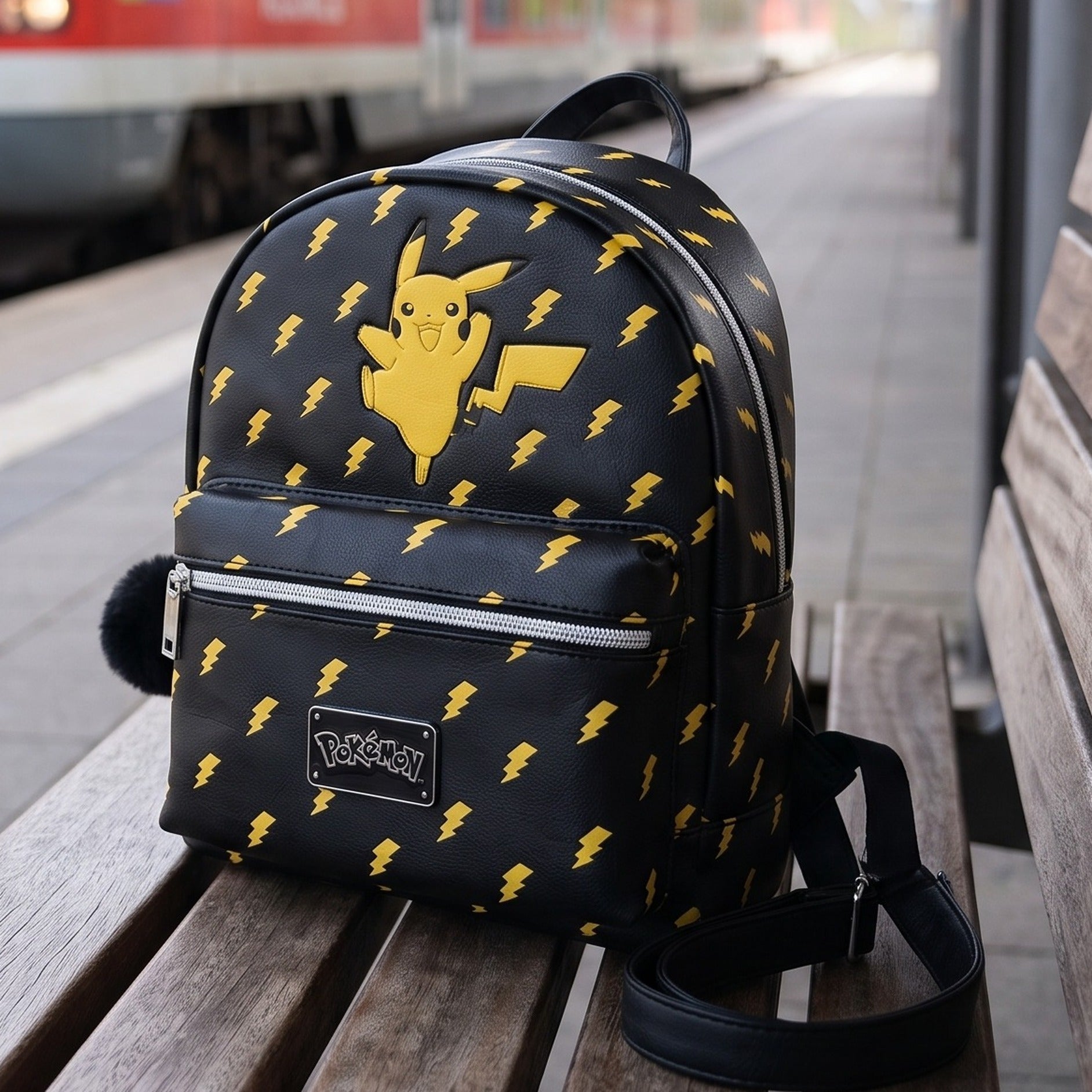 Produktbild Pokemon - Pikachu Lightning Mini Rucksack schwarz