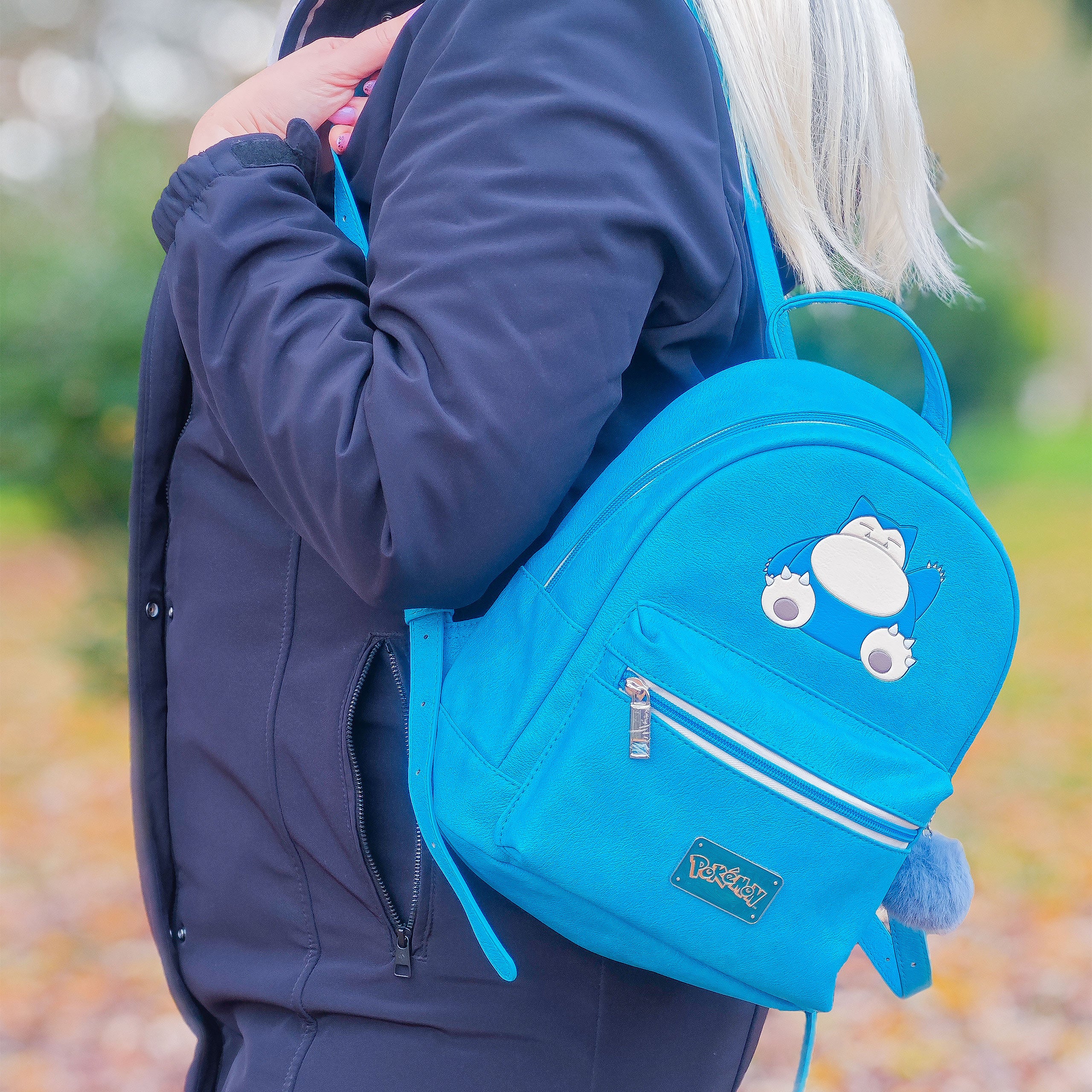 Produktbild Pokemon - Relaxo schlafend Mini Rucksack blau