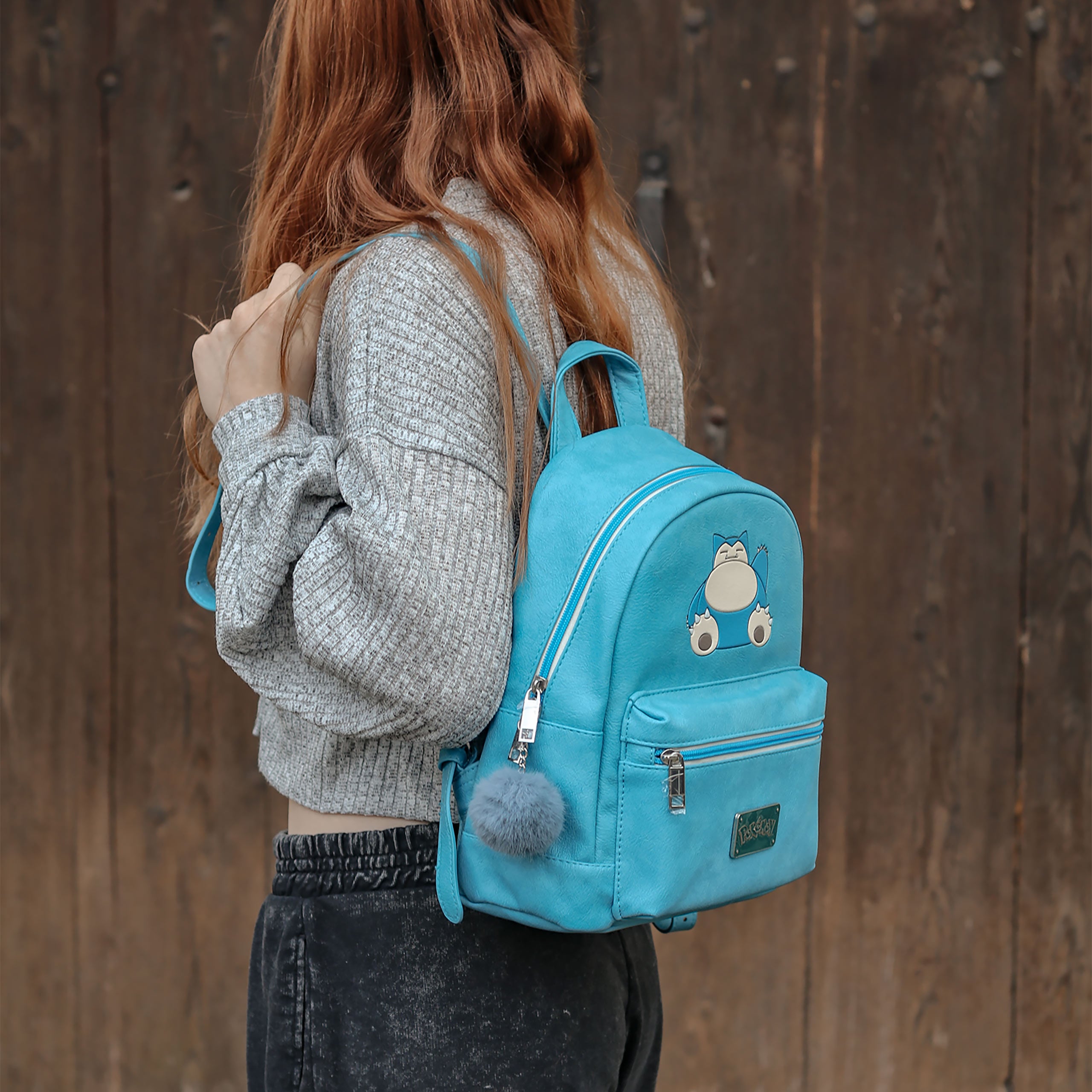 Produktbild Pokemon - Relaxo schlafend Mini Rucksack blau