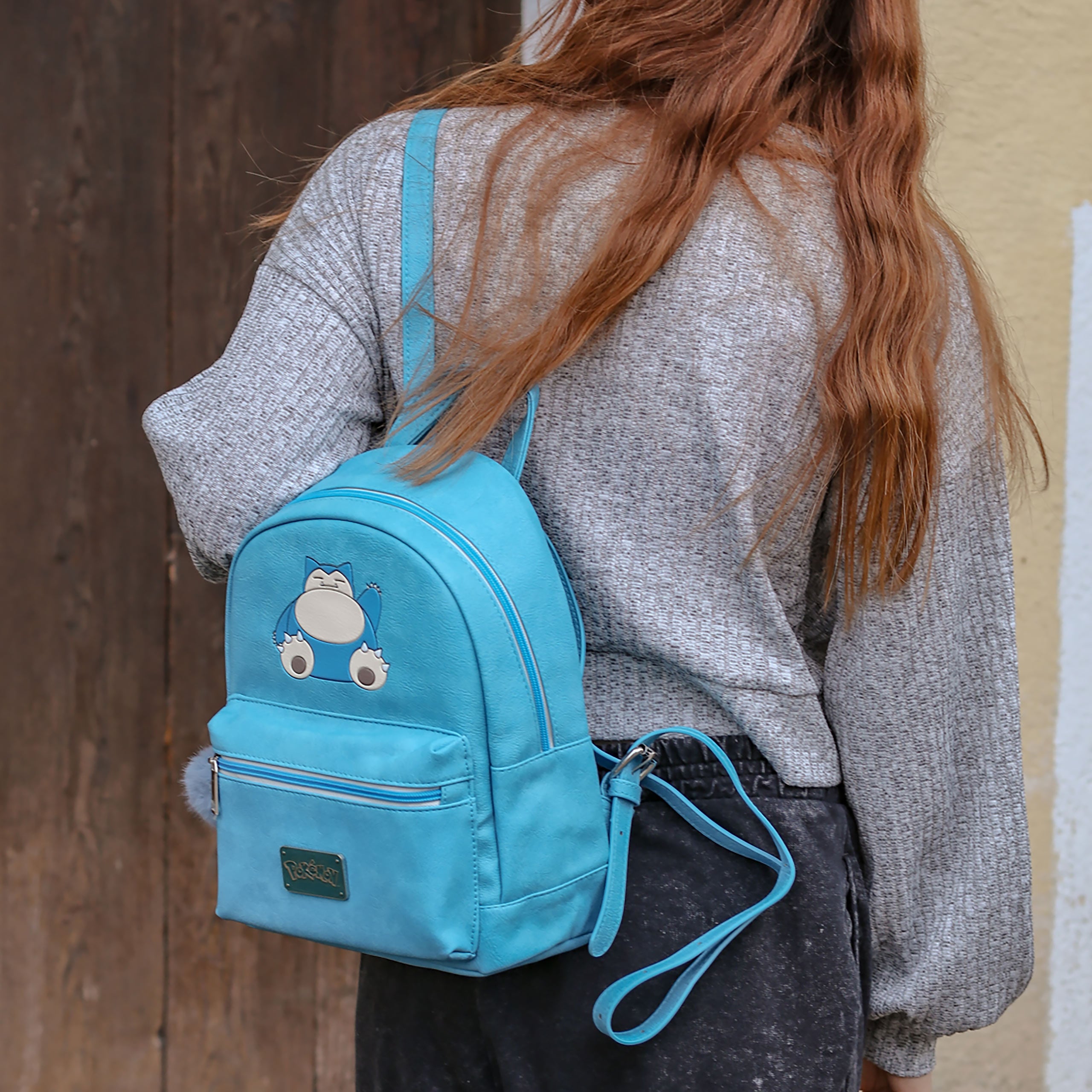 Produktbild Pokemon - Relaxo schlafend Mini Rucksack blau