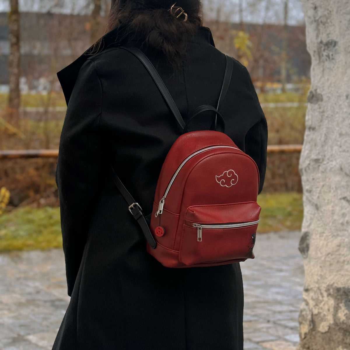 Produktbild Naruto - Akatsuki Mini Rucksack rot