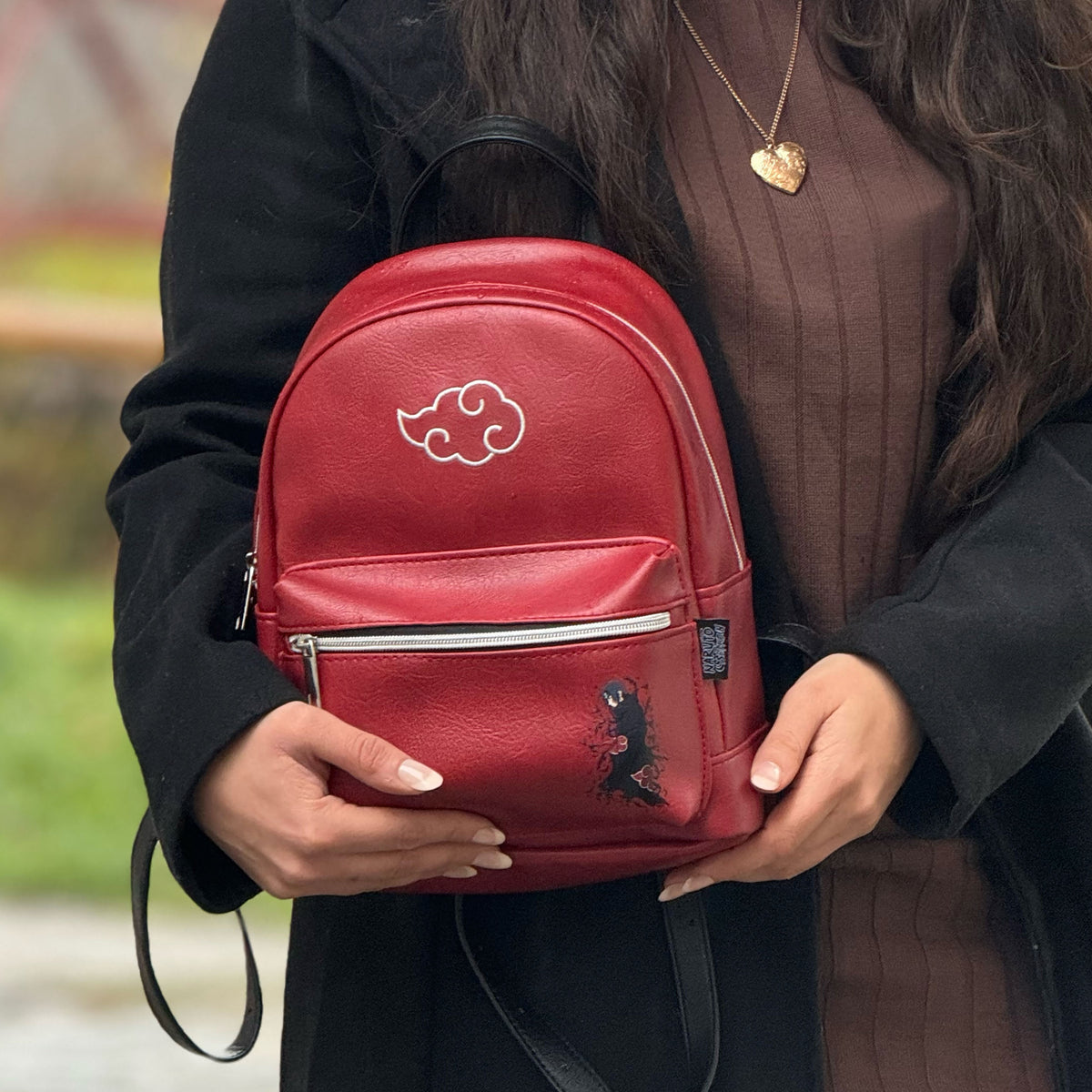 Produktbild Naruto - Akatsuki Mini Rucksack rot