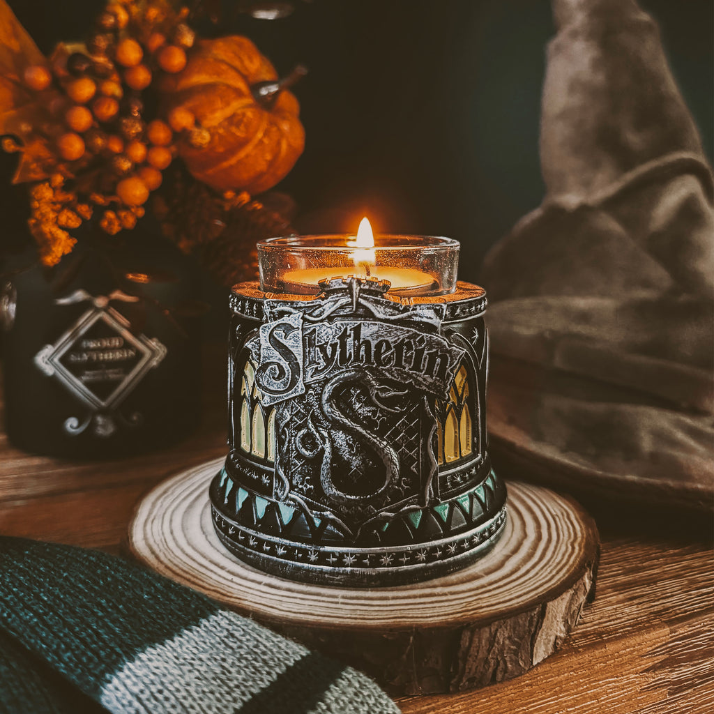 Produktbild Slytherin Teelichthalter - Harry Potter