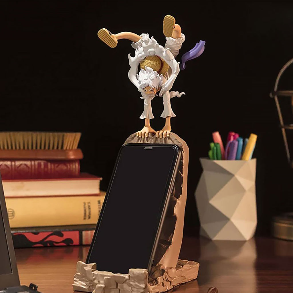 Produktbild One Piece: Gear 5 - Monkey D. Luffy Figur Handyhalter