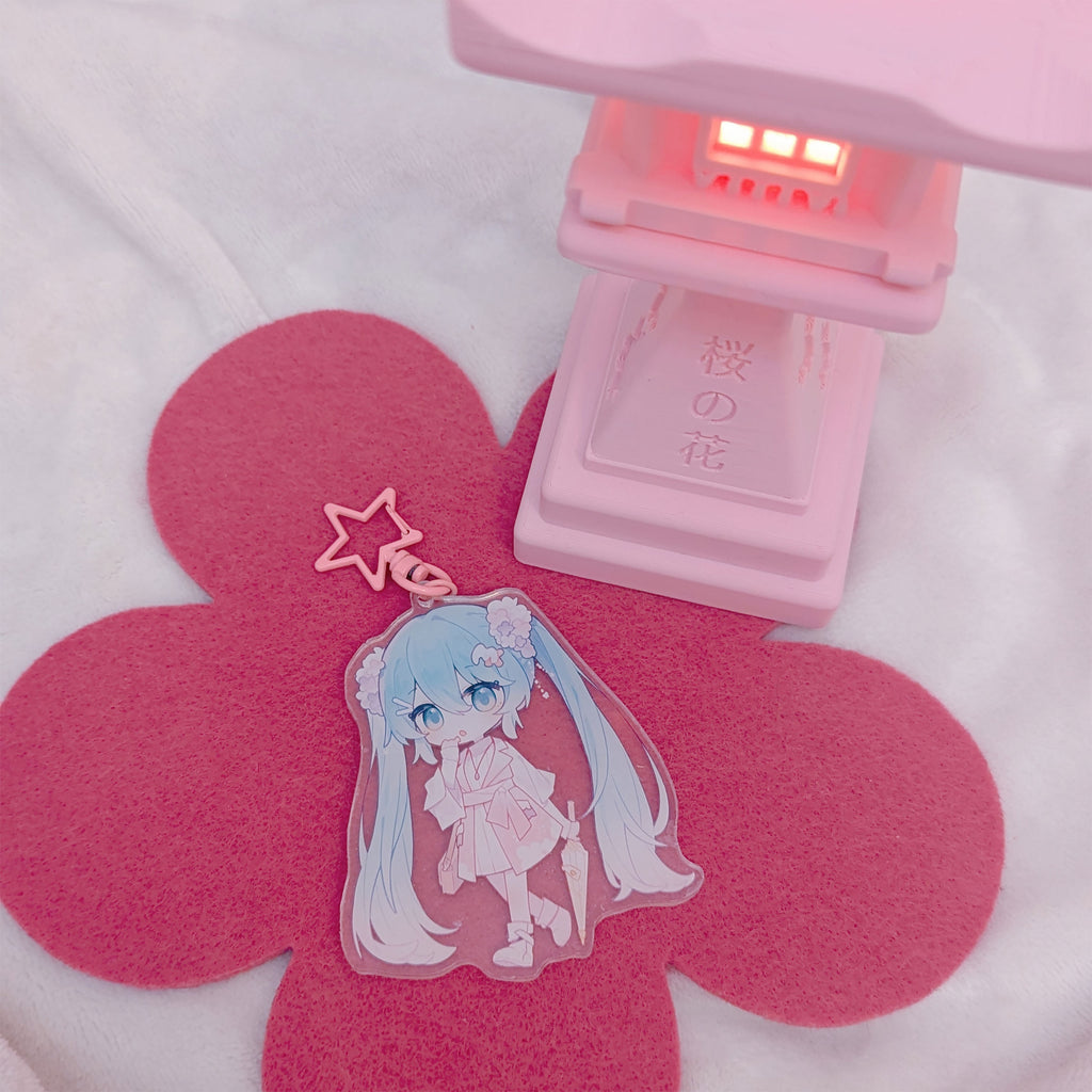 Produktbild Hatsune Miku - Kawaii Summer Time Acryl Schlüsselanhänger