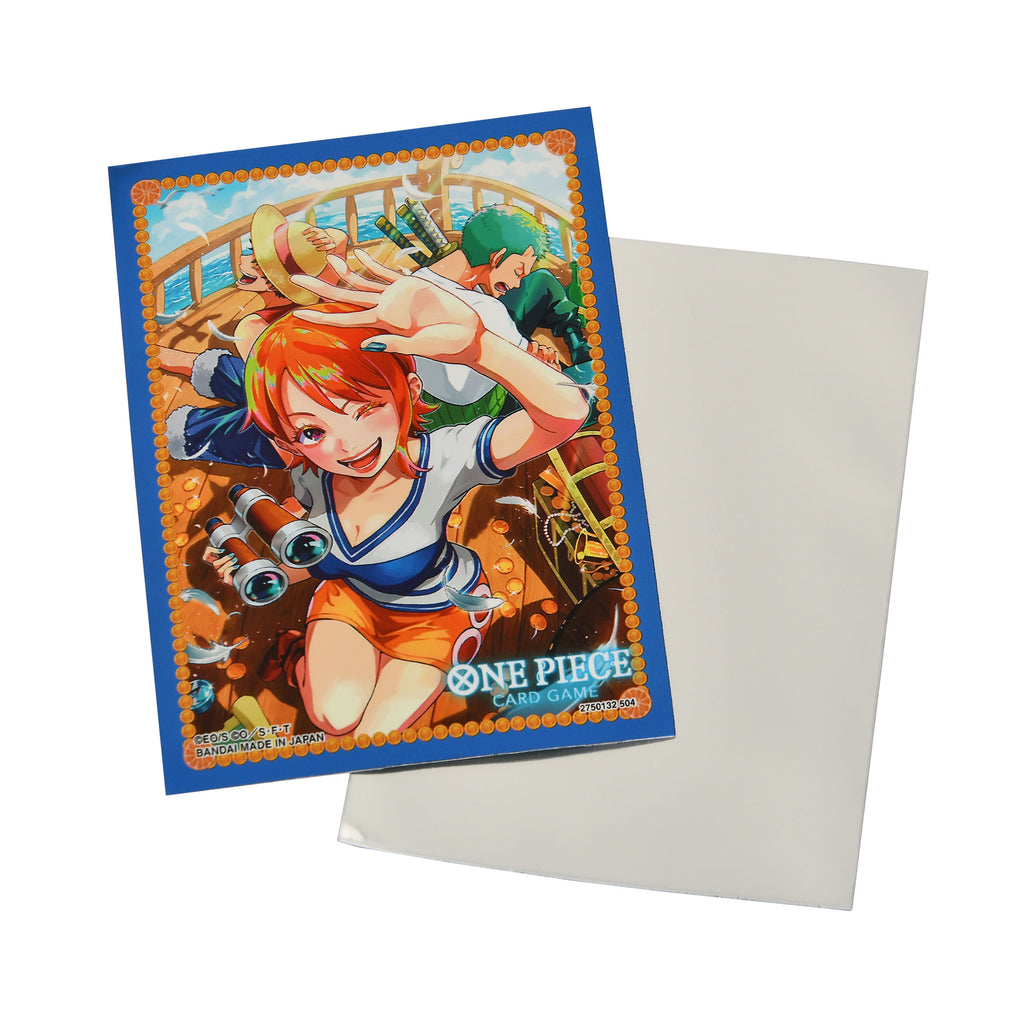 Produktbild One Piece Card Game - Nami Official Sleeve 8 Kartenhüllen