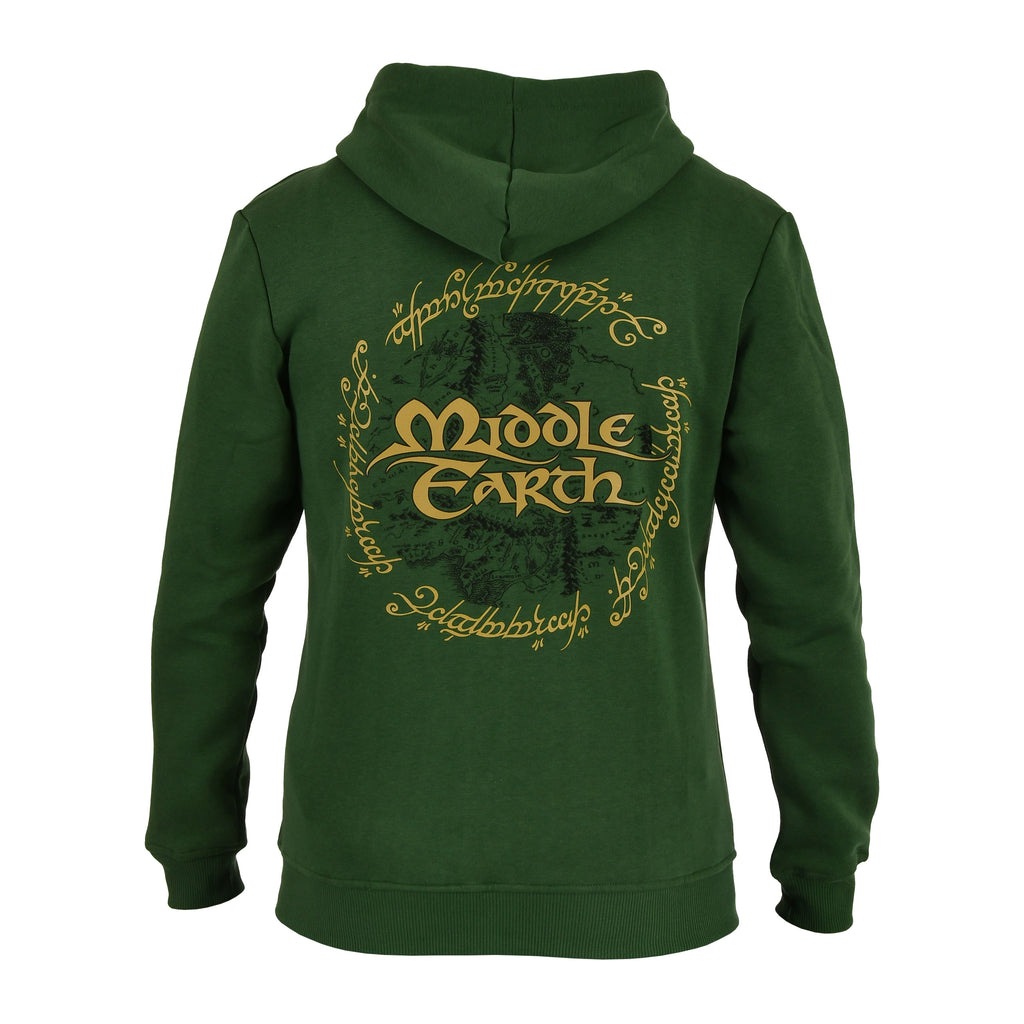 Product image The Lord of the Rings - Middle-earth Green Zip Hoodie