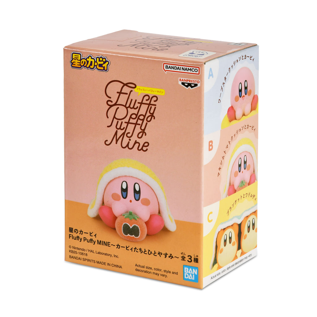Kirby - Fluffy Puffy Mine Break Time Figur Version B