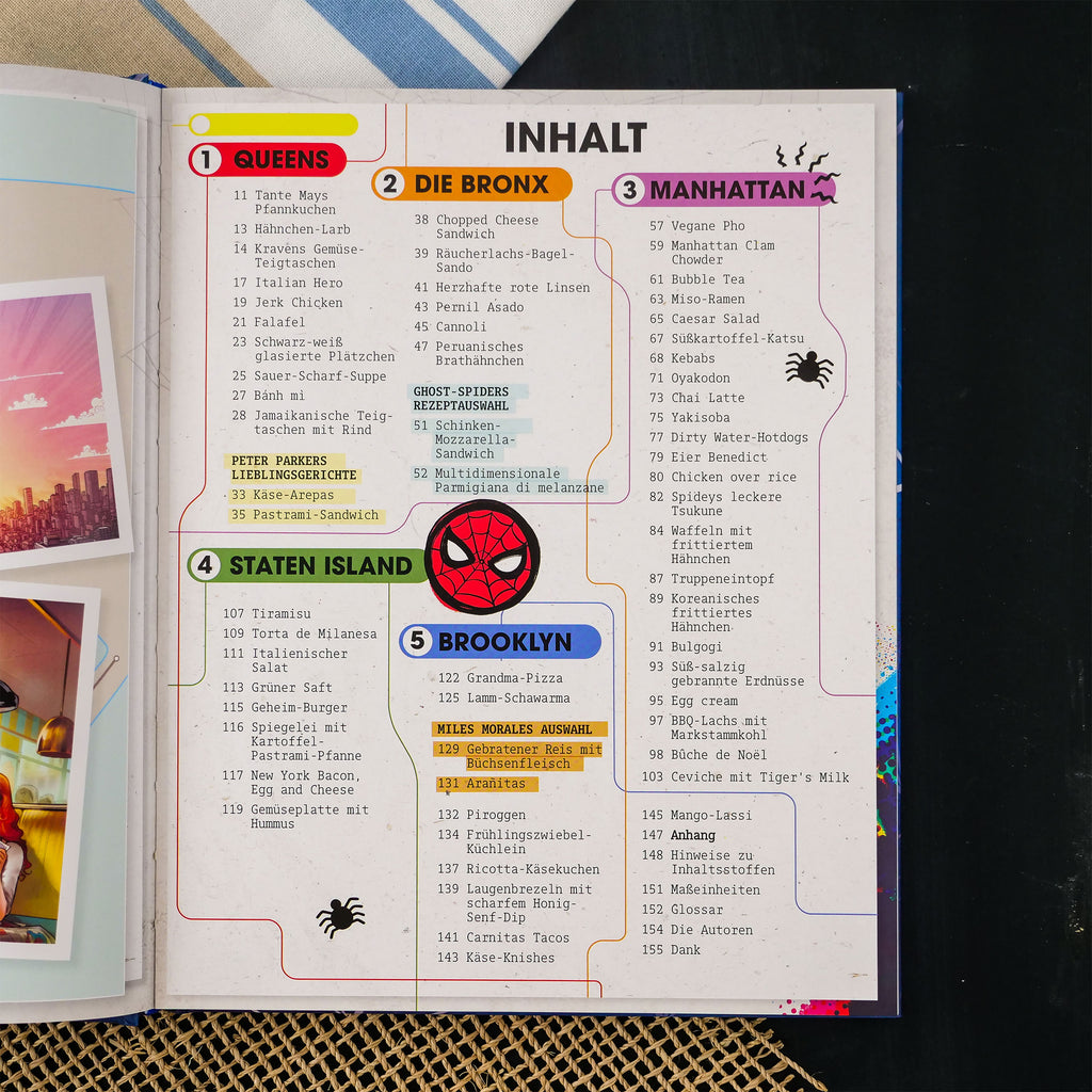 Produktbild Spider-Man - Das offizielle Kochbuch