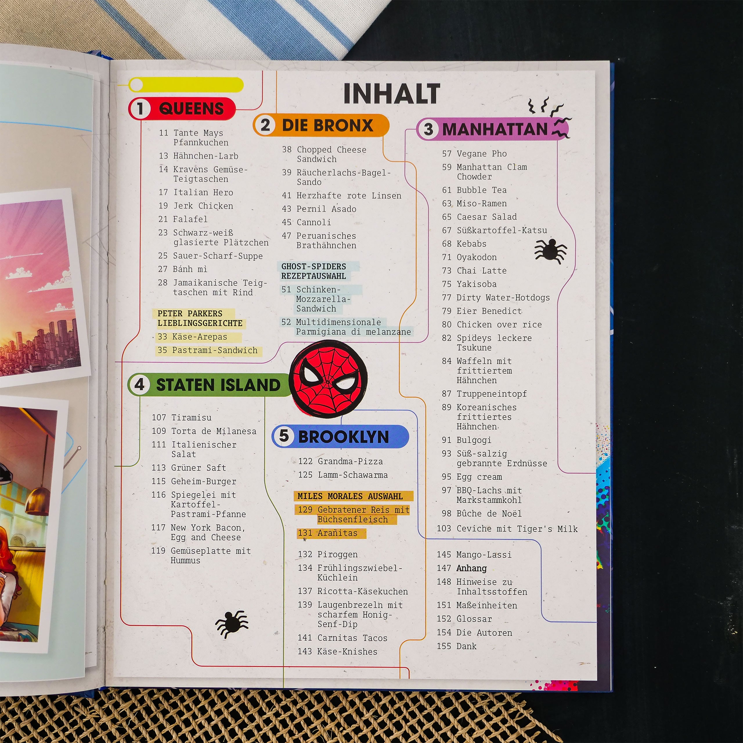 Produktbild Spider-Man - Das offizielle Kochbuch