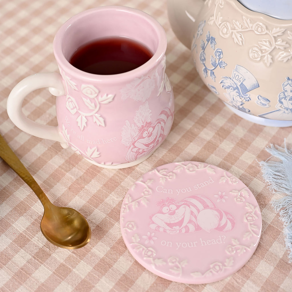 Produktbild Alice im Wunderland - Grinsekatze Relief Tasse