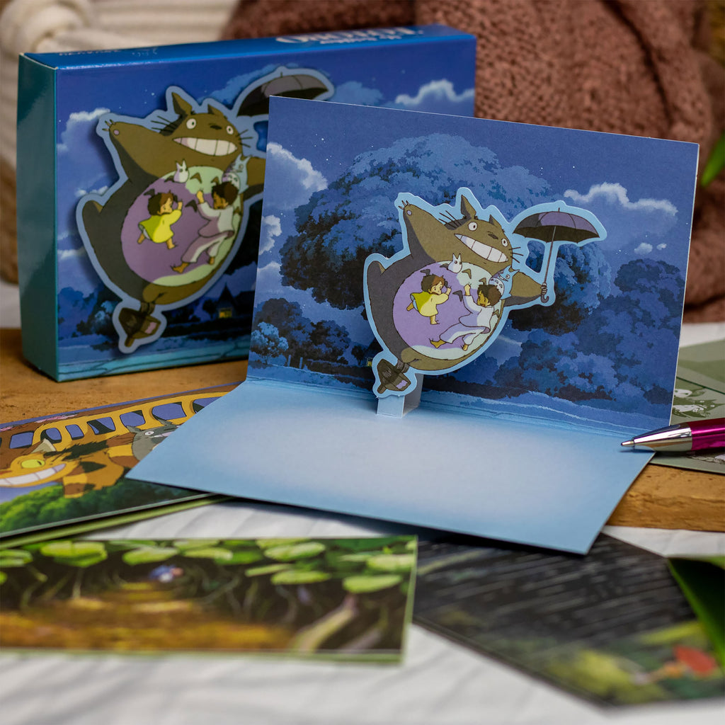 Produktbild Totoro - Friends 3D Pop-Up Postkarten 10er Set