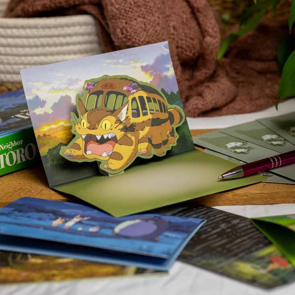 Produktbild Totoro - Friends 3D Pop-Up Postkarten 10er Set