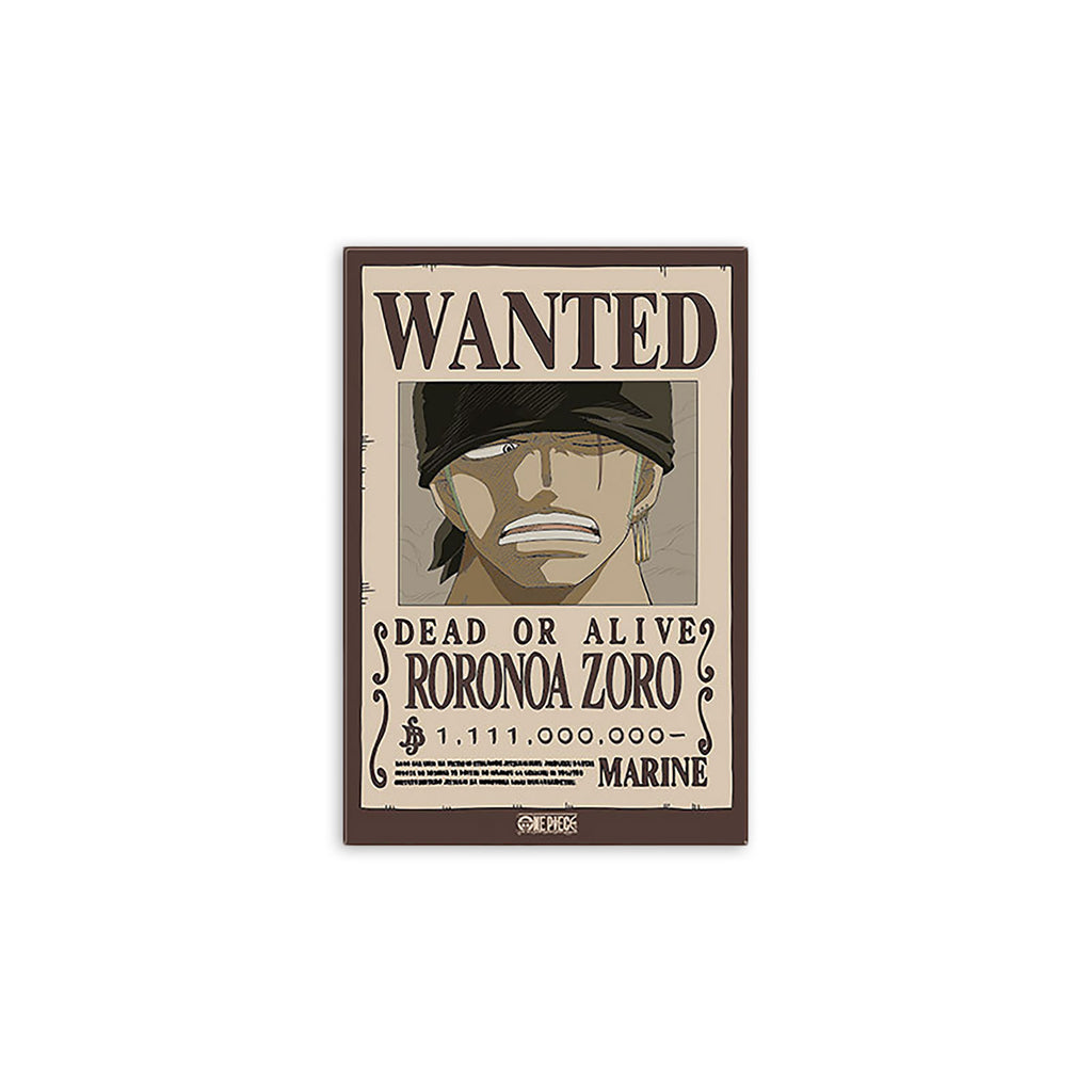 One Piece - Wanted Zoro Magnet