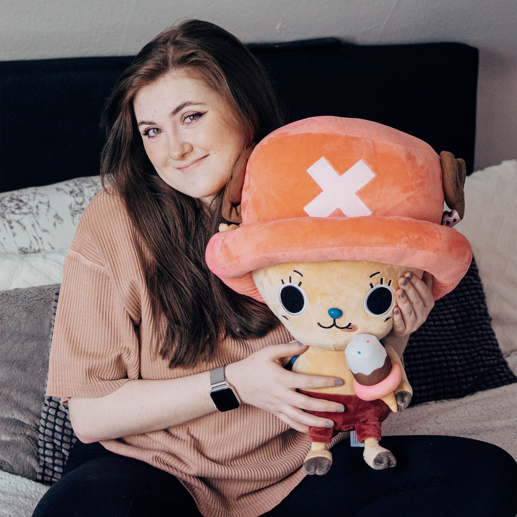 Produktbild One Piece - Tony Chopper mit Eis New World Plüsch Figur XL