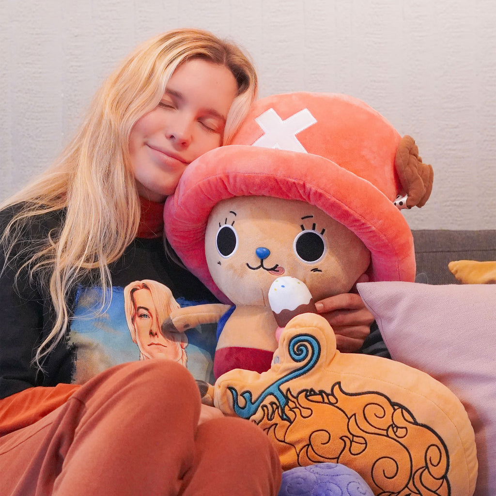 Produktbild One Piece - Tony Chopper mit Eis New World Plüsch Figur XL