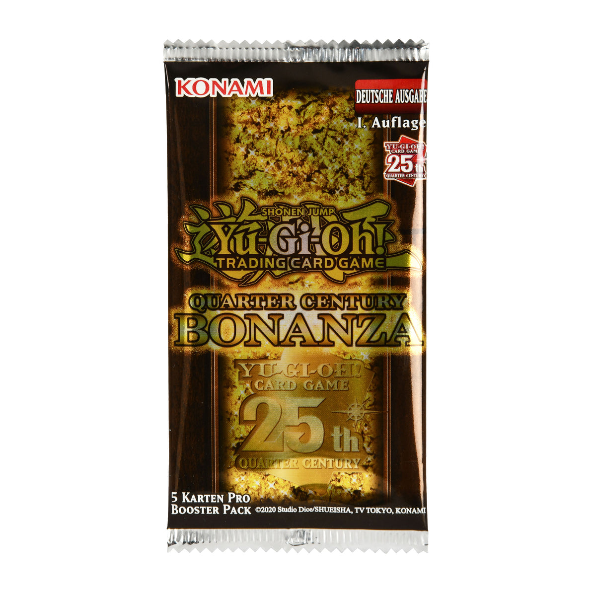 Produktbild Yu-Gi-Oh! - Quarter Century Bonanza Sammelkarten Booster deutsche Version